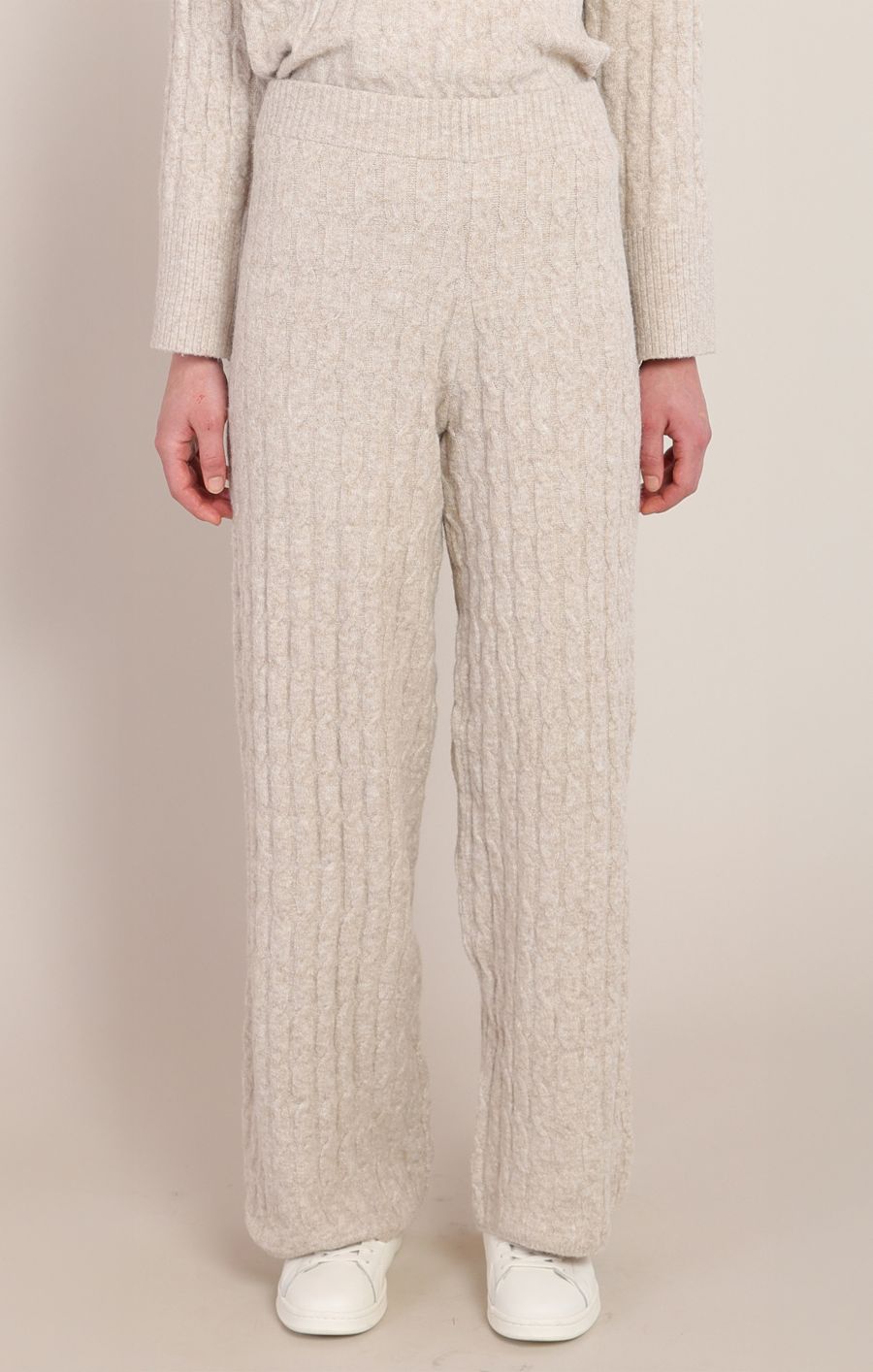 Pantalon tricot torsadé - 2827753 DG - Room 34 Pantalon tricot torsadé - 2827753 DG - Room 34