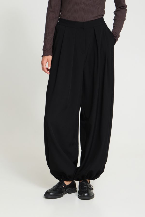 Pantalon kate elastique bas - 20126688 - Ichi Pantalon kate elastique bas - 20126688 - Ichi
