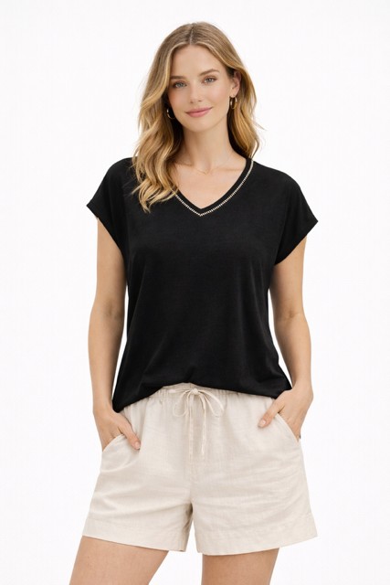 T-shirt insertion crochet - MOSPAW06545 - Mosaïc T-shirt insertion crochet - MOSPAW06545 - Mosaïc
