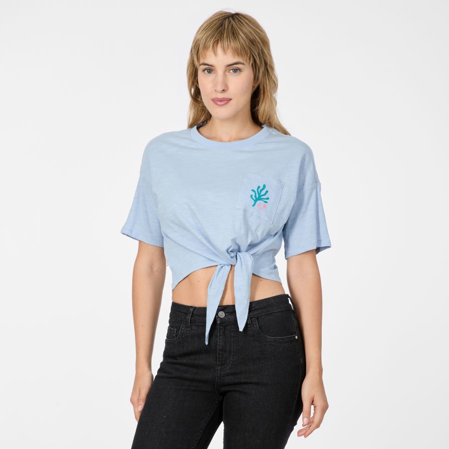 T-shirt à nouer au bas - 2611-10011 - Ragwear T-shirt à nouer au bas - 2611-10011 - Ragwear