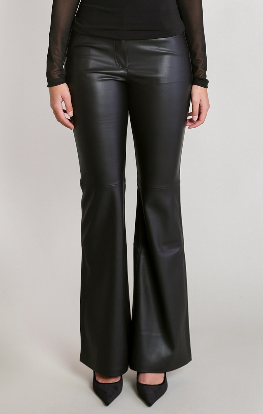 Pantalon simili cuir flare - 2822719 D - Dex Pantalon simili cuir flare - 2822719 D - Dex