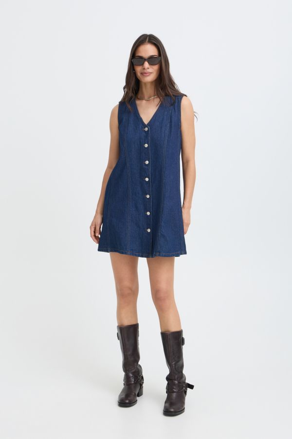 Robe jumper en jeans - 20819530 - B.Young Robe jumper en jeans - 20819530 - B.Young