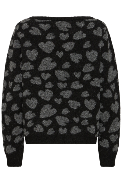 Tricot coeurs - 20126378 - Ichi Tricot coeurs - 20126378 - Ichi