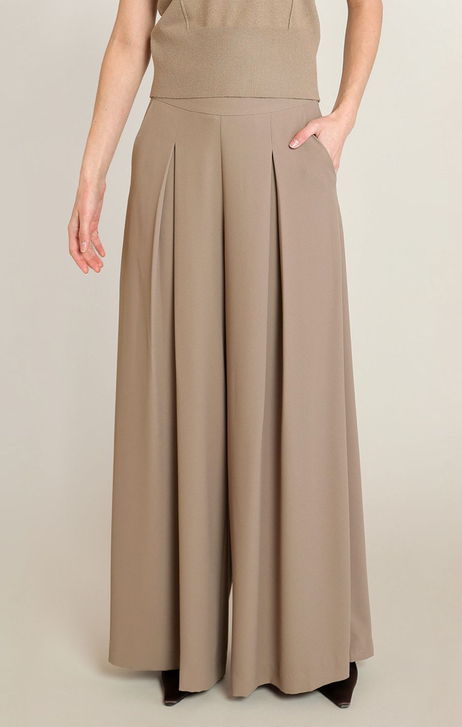 Pantalon taille haute à pinces - 2822712 T - Black Tape Pantalon taille haute à pinces - 2822712 T - Black Tape