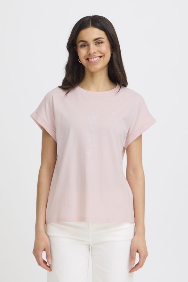 T-shirt basic dessin - 20617632 - Fransa T-shirt basic dessin - 20617632 - Fransa