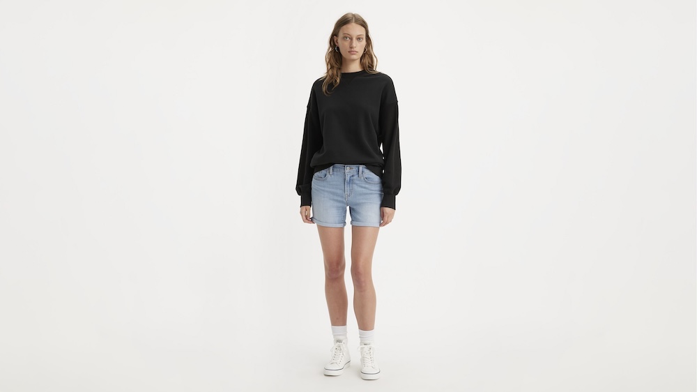 Short jeans mi-long mi-taille - 299650126 - Levi's