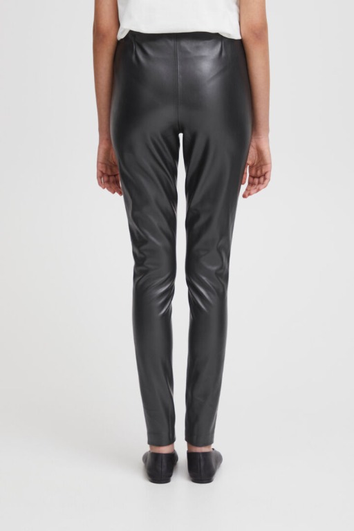 PANTALON LEGGING SIMILI CUIR UNI