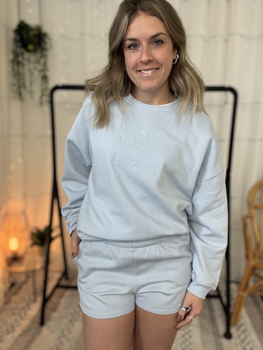 short coton ouaté
