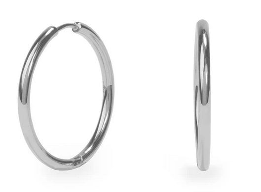 Anneau Boucle d'oreille 30mm - t217e004 - Mia Bijoux