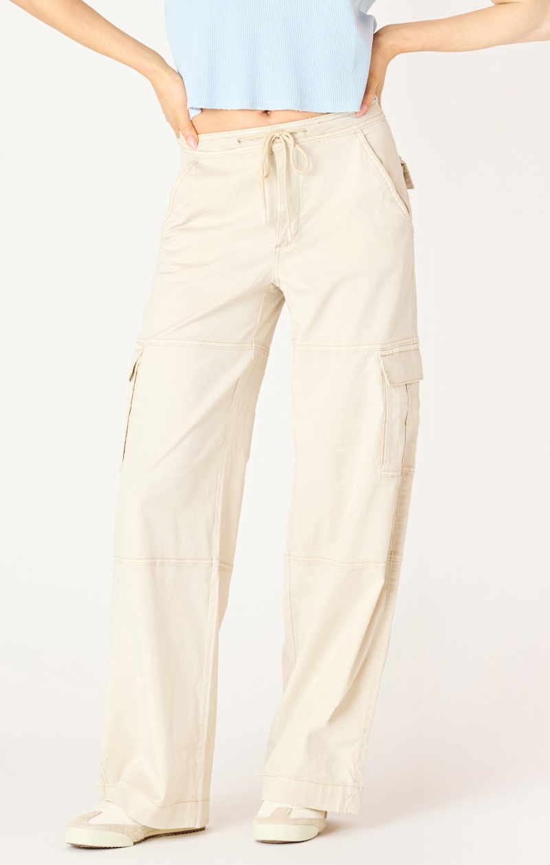 Pantalon cargo léger taille ajustable - 2522705 D - Dex