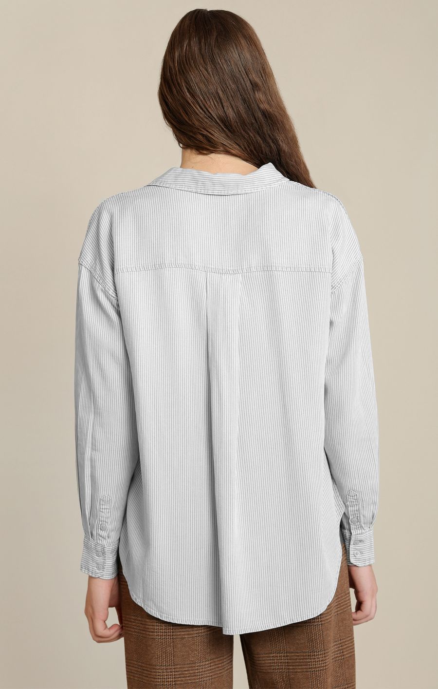 Blouse rayée ample
