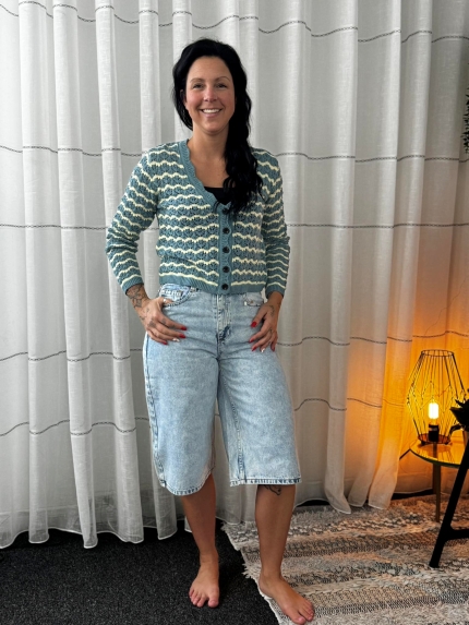 Short jeans long - 80410B - 24 Colours