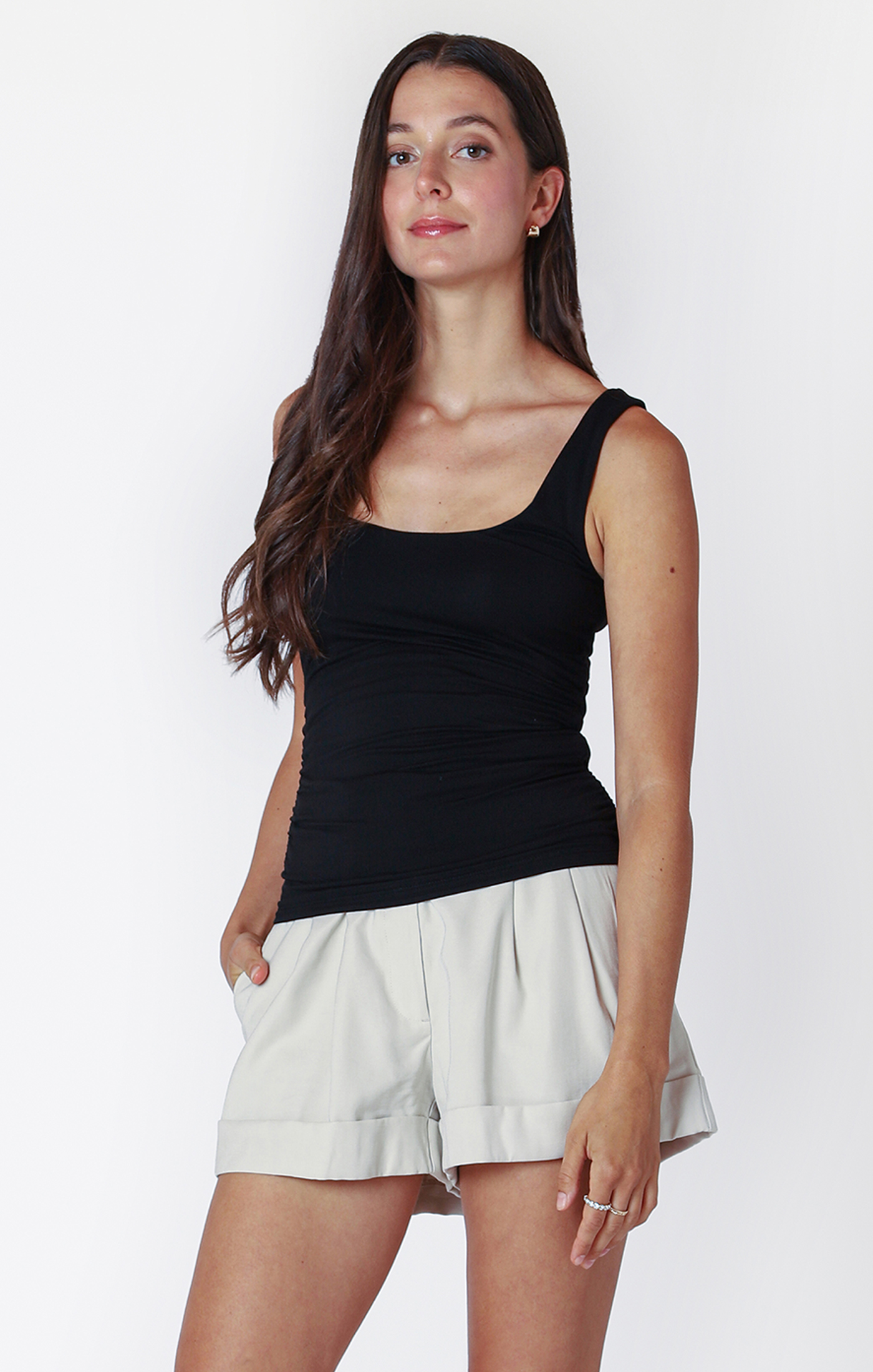 Camisole froissée sur les côtés - 2524303 T - Dex