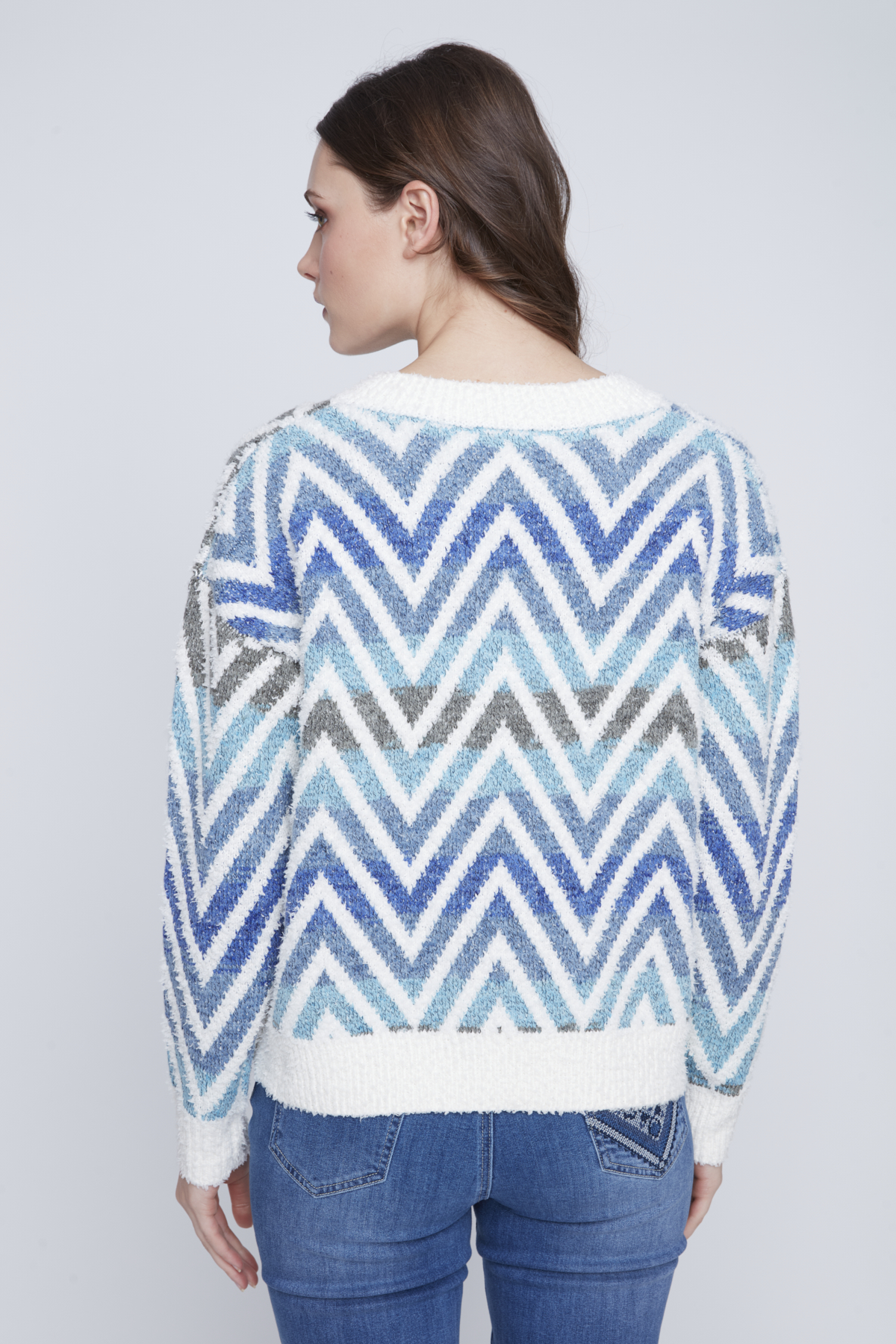 Chandail motifs chevron