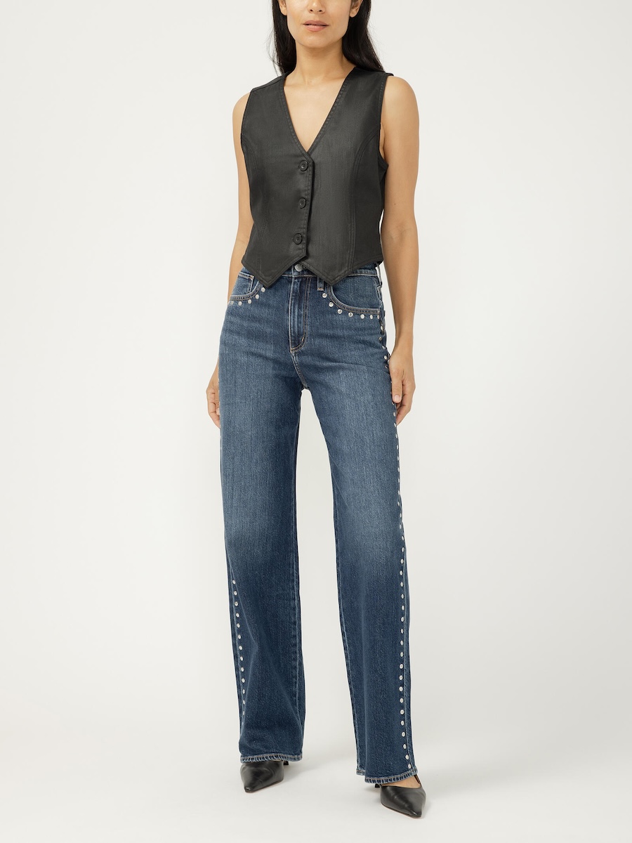 Jambe pantalon Highly desirable - L84518ADM385 - Silver Jeans