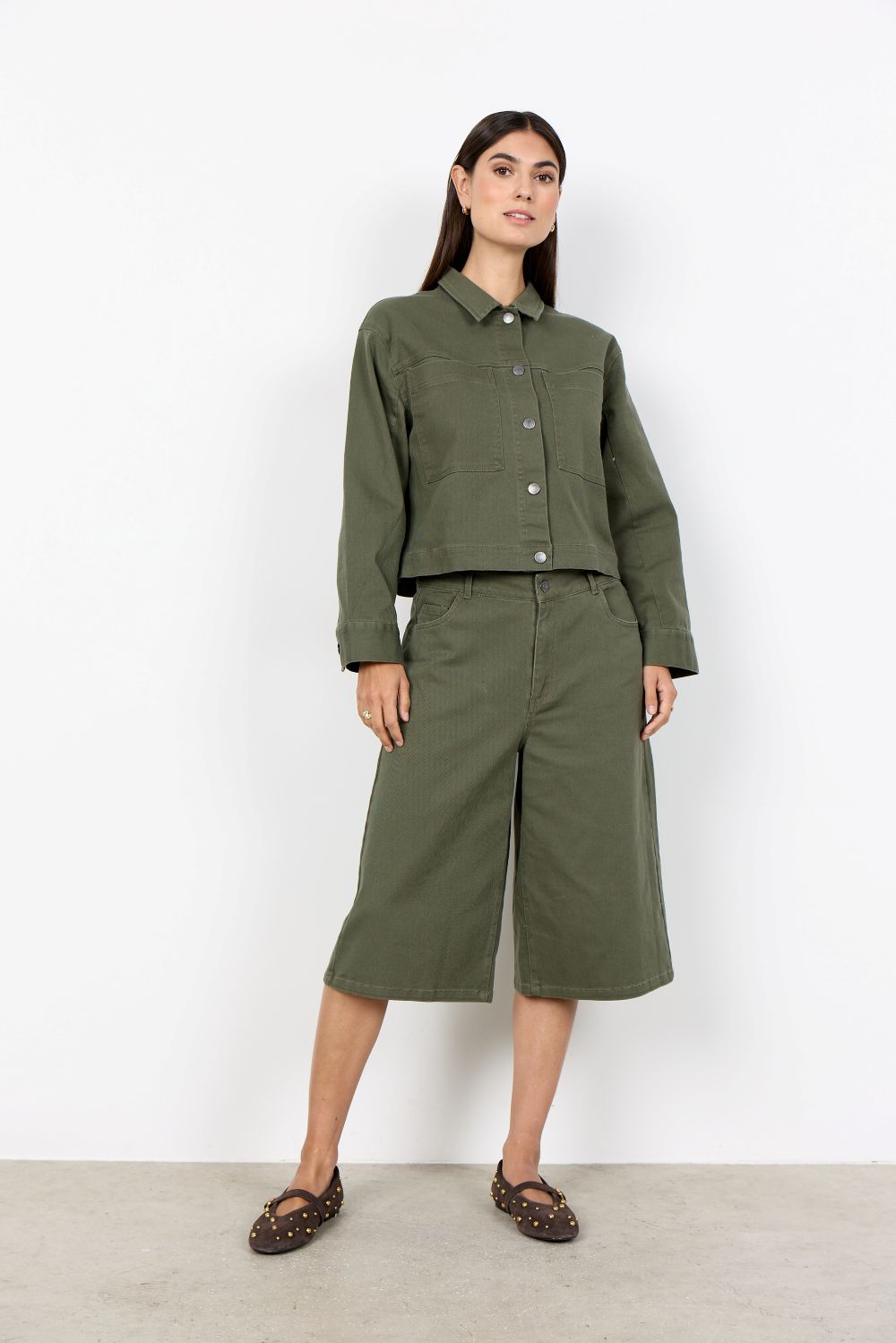 Jeans gaucho uni