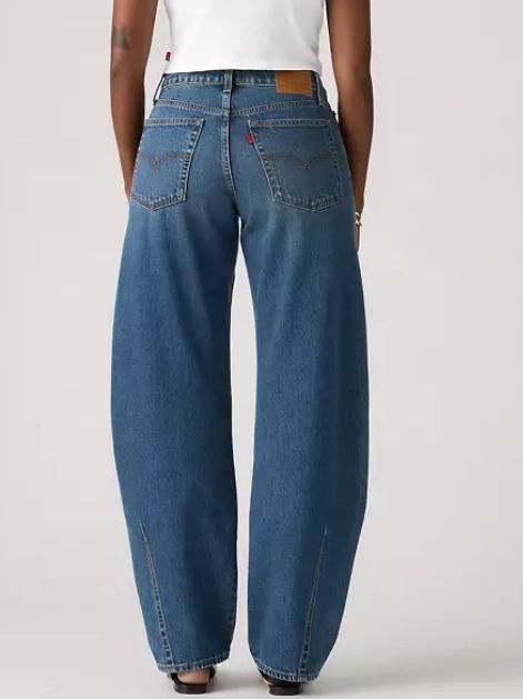 Jean Baggy Dad Barrel