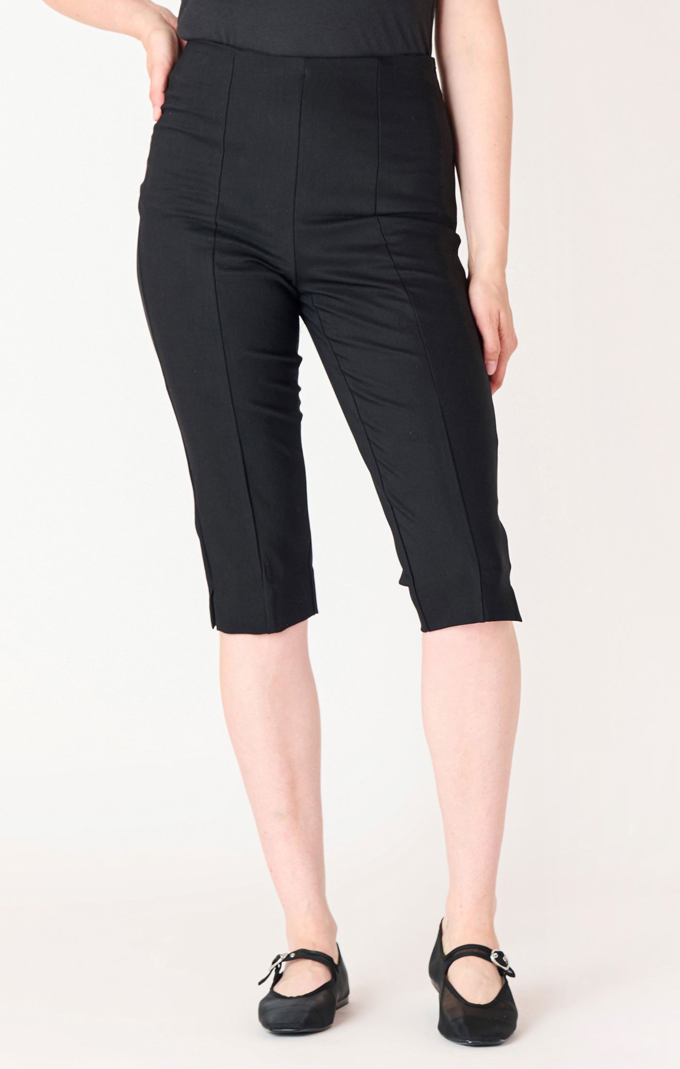 Pantalon capri fendu coté - 2522720 T - Black Tape