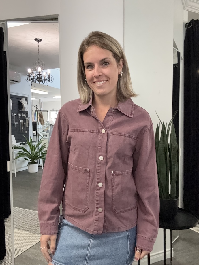 Veste jeans ample - 90538 - 24 Colours