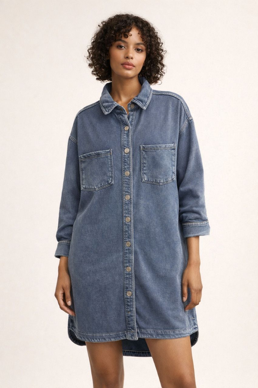 Robe coton ample - 57FD012SO - RD Style