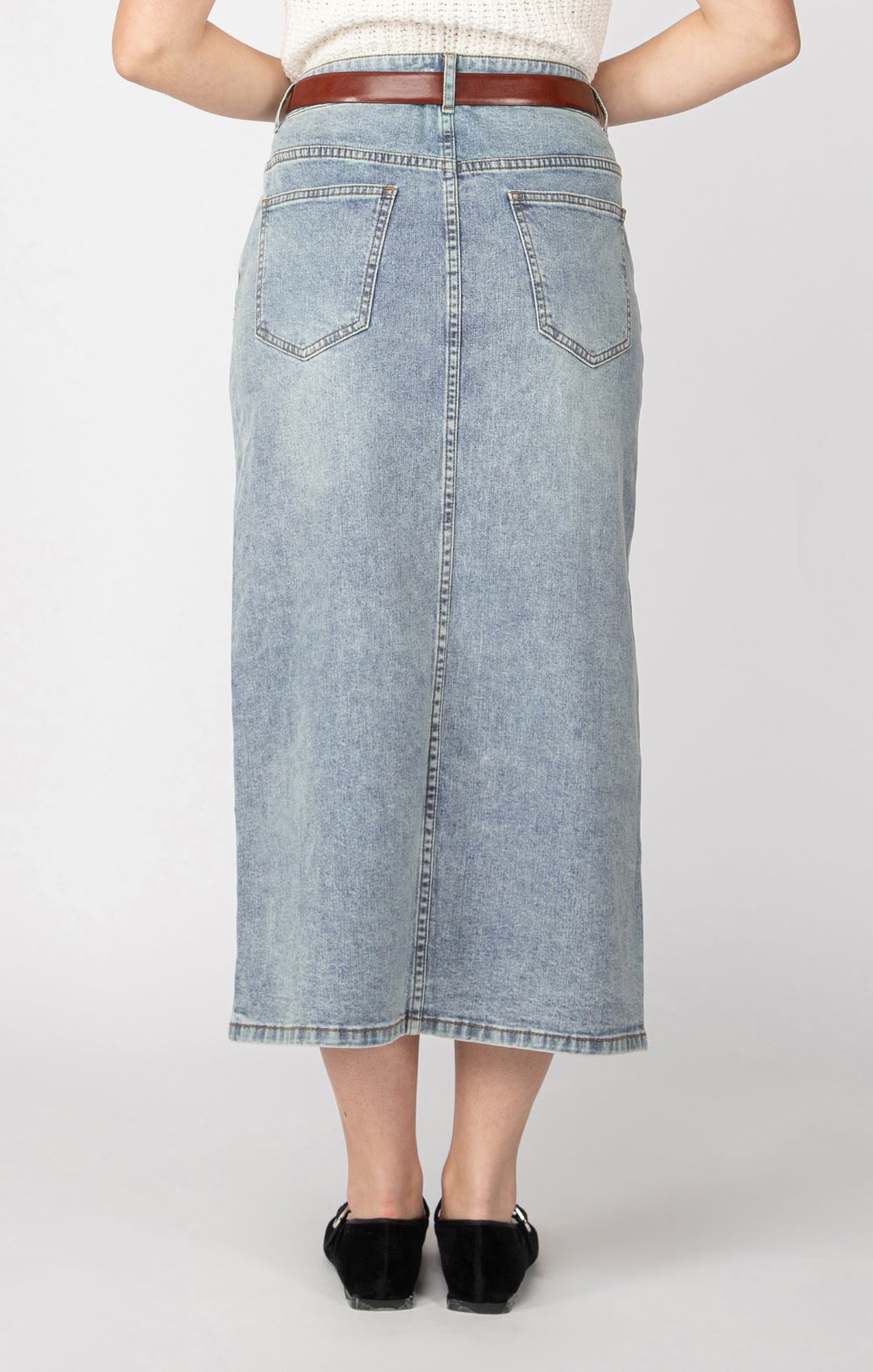 Jupe maxi jeans