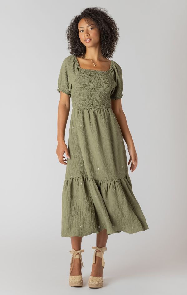 Robe maxi à volants - 2722518 DG - Room 34