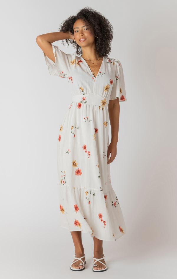 Robe maxi manches courtes - 2722528 DG - Room 34