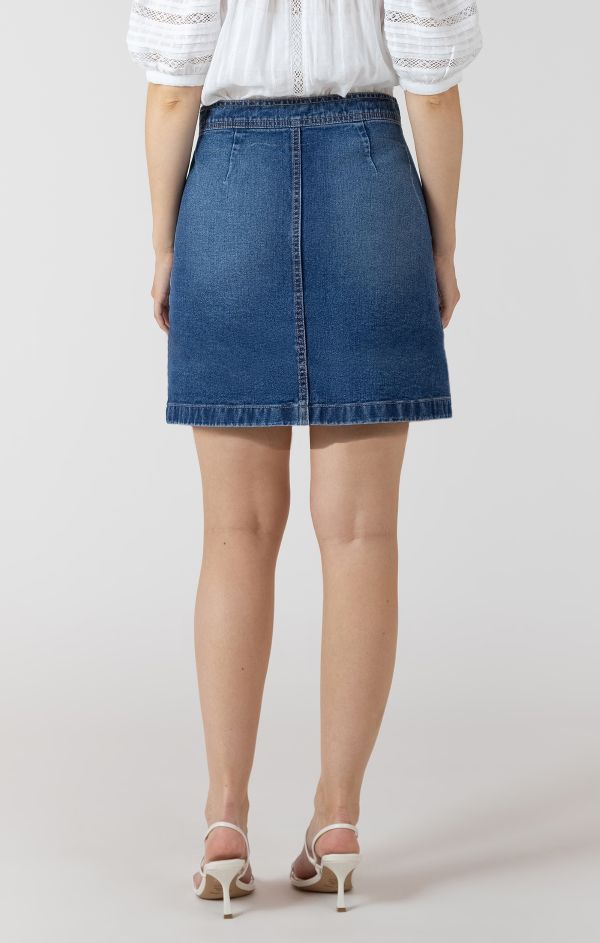 Jupe courte jeans - 2725254 D - Dex