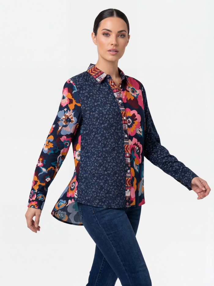 Blouse manches longues imprimée - 2625007 - C.Y.C. Coco Y. Club Inc