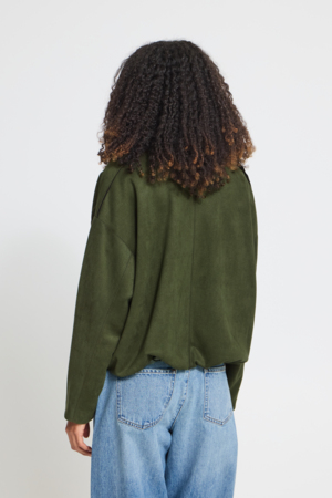Veste style suède - 20126394 - Ichi