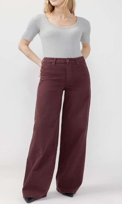 Jeans Isbister à jambes larges - L14919LWC683 - Silver Jeans