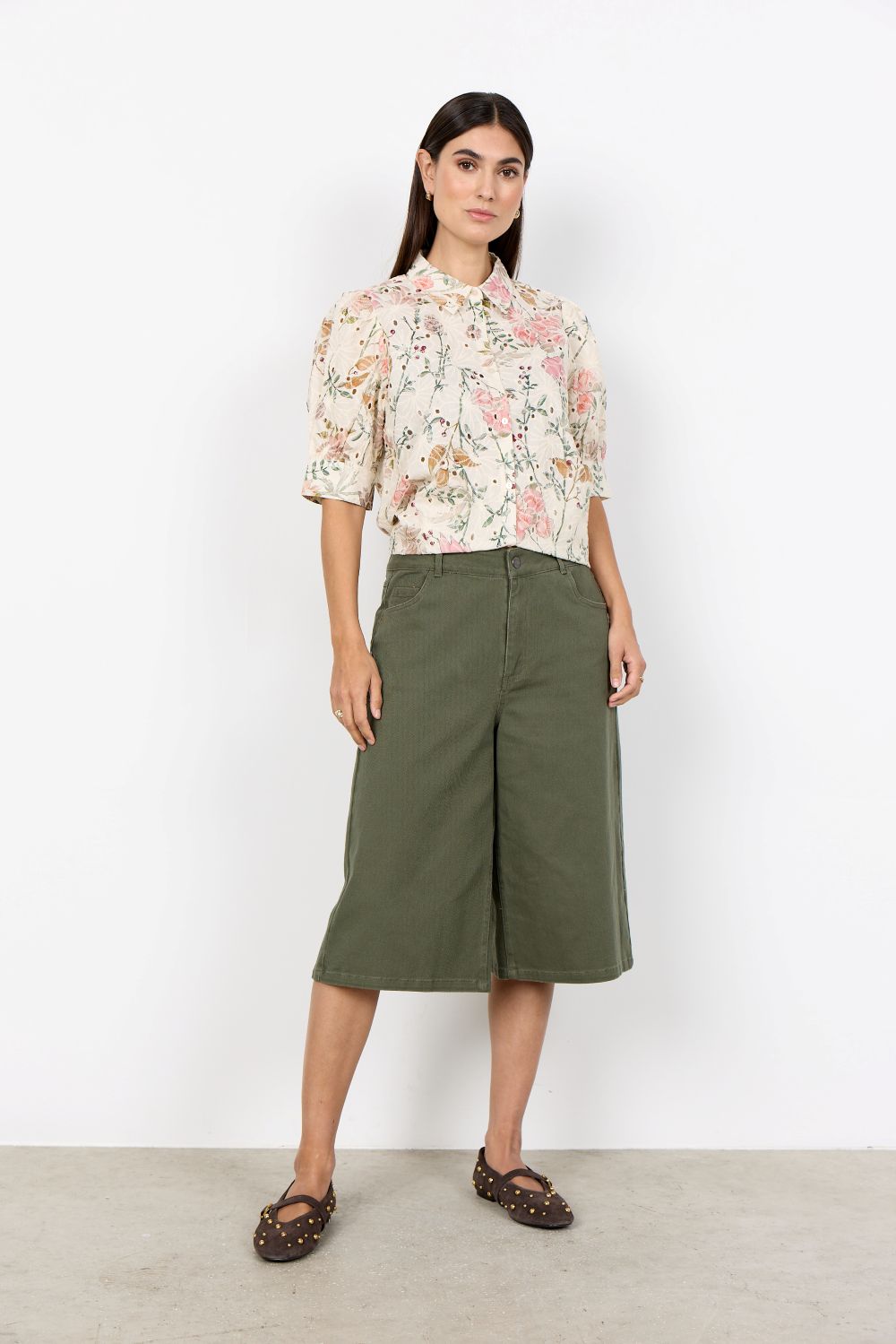Jeans gaucho uni