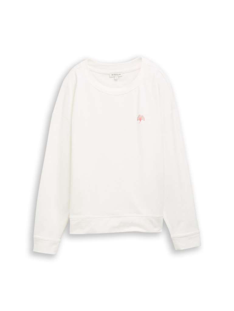 Chandail coton imprimé dos - 1050488 - Tom Tailor