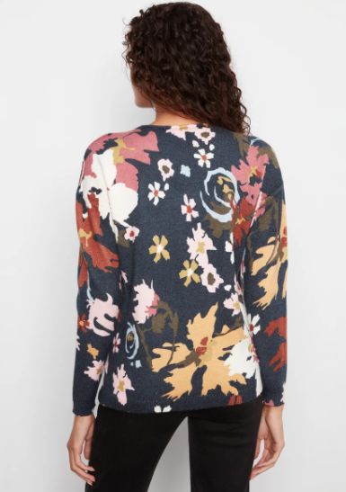 Chandail tricot imprimé 