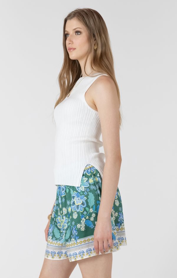 Camisole col bateau