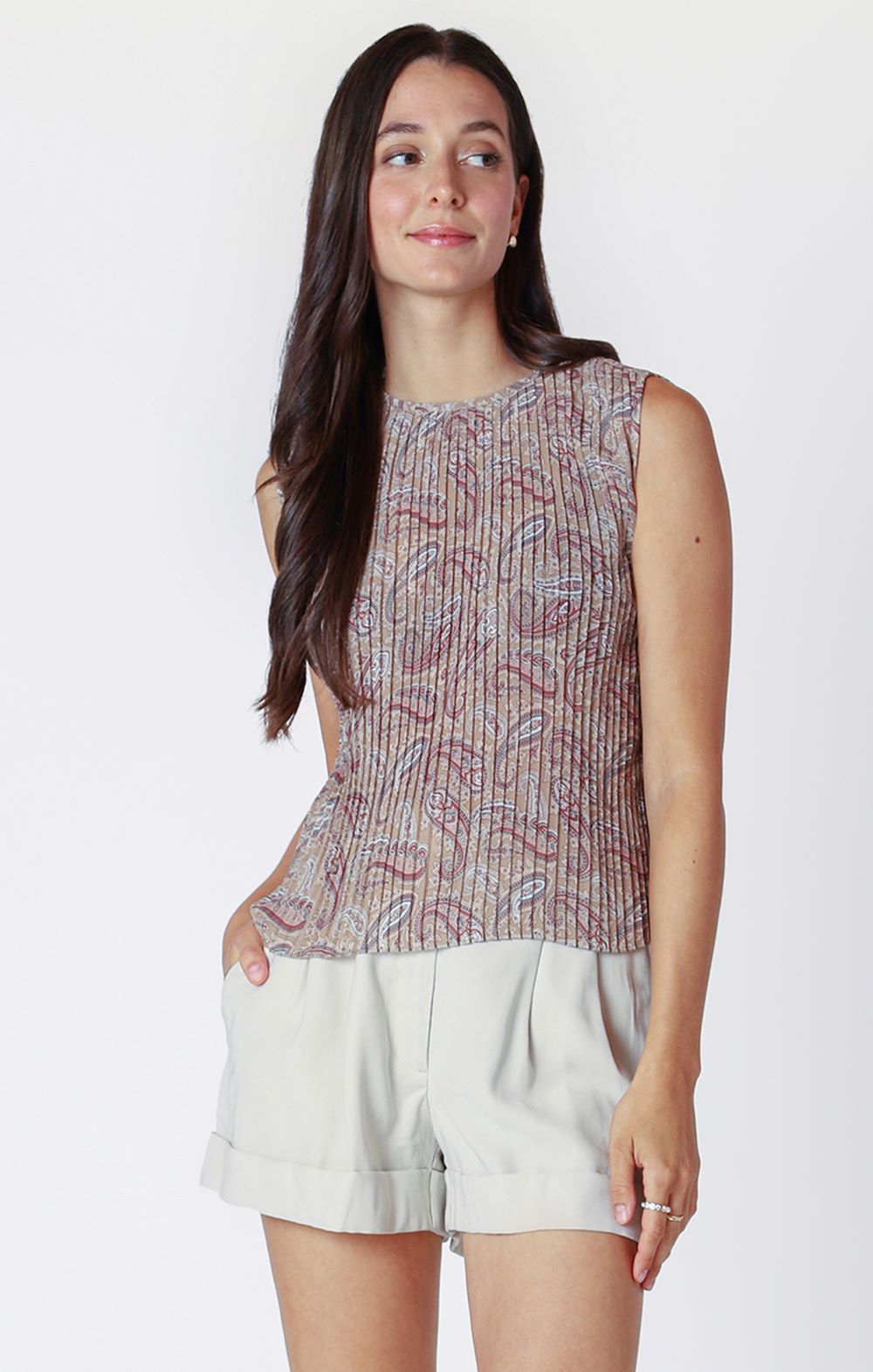 Camisole paisley légère