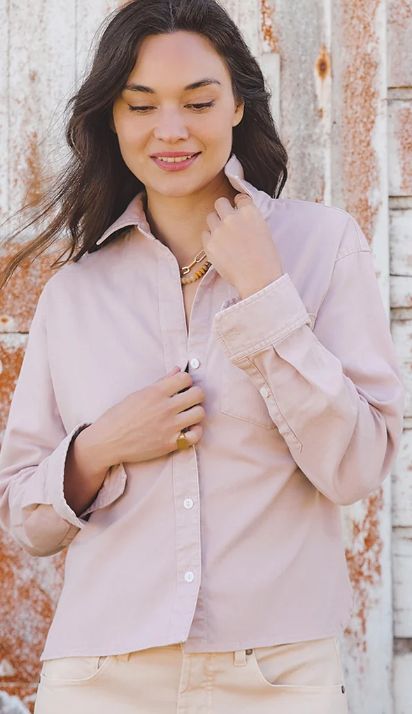 Chemise Claire en sergé - TWBB01-670 - Carve Designs