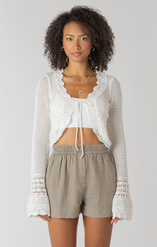 Cardigan crocheté - 2727253 DG - Room 34