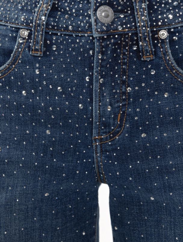 Jeans suki coupe droite décontractée brillants - L93470CVS392 - Silver Jeans