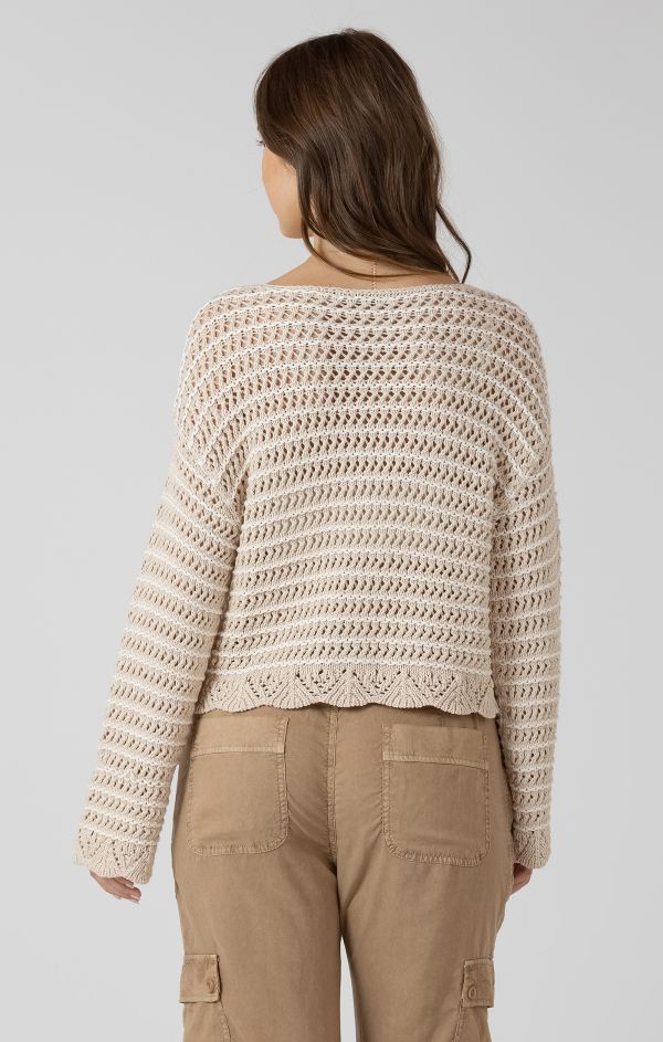 Chandail tricot rayé