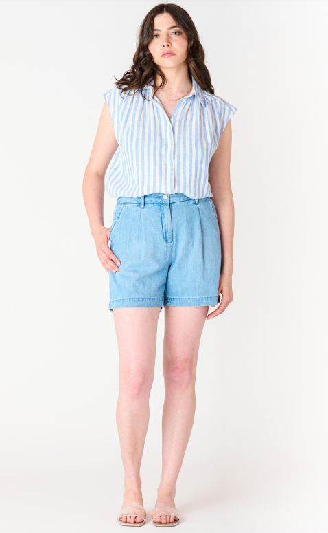Short denim léger