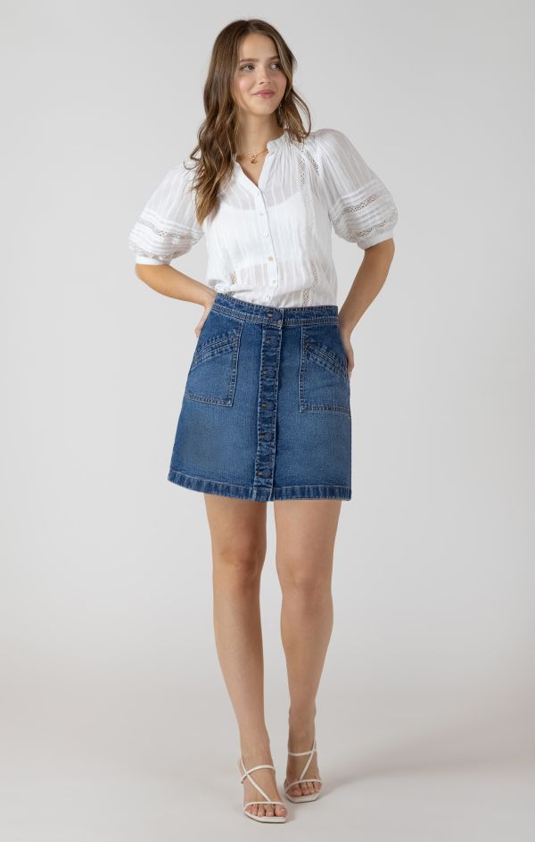 Jupe courte jeans - 2725254 D - Dex