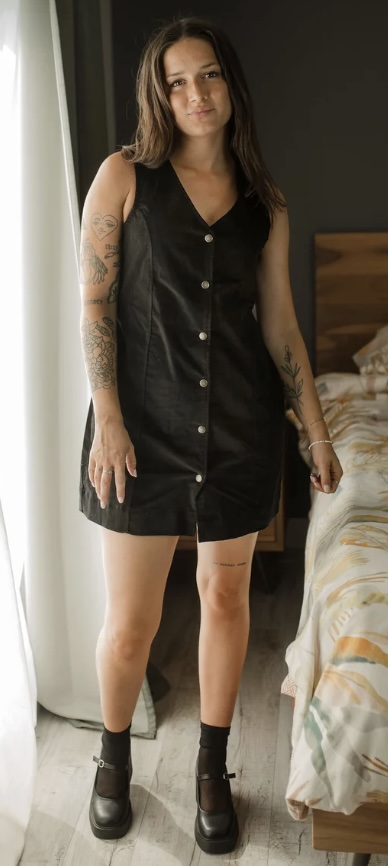 Robe tailleur corduroy - robe tailleur corduroy - Louve Design