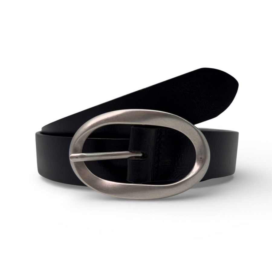 Ceinture en cuir unie - nana - ECO7