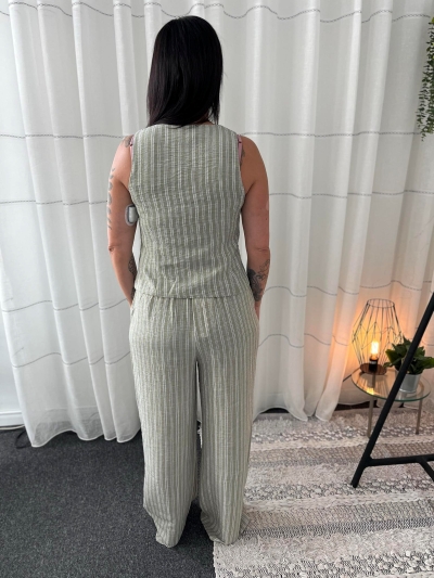 Pantalon jambes larges - 60976B - 24 Colours