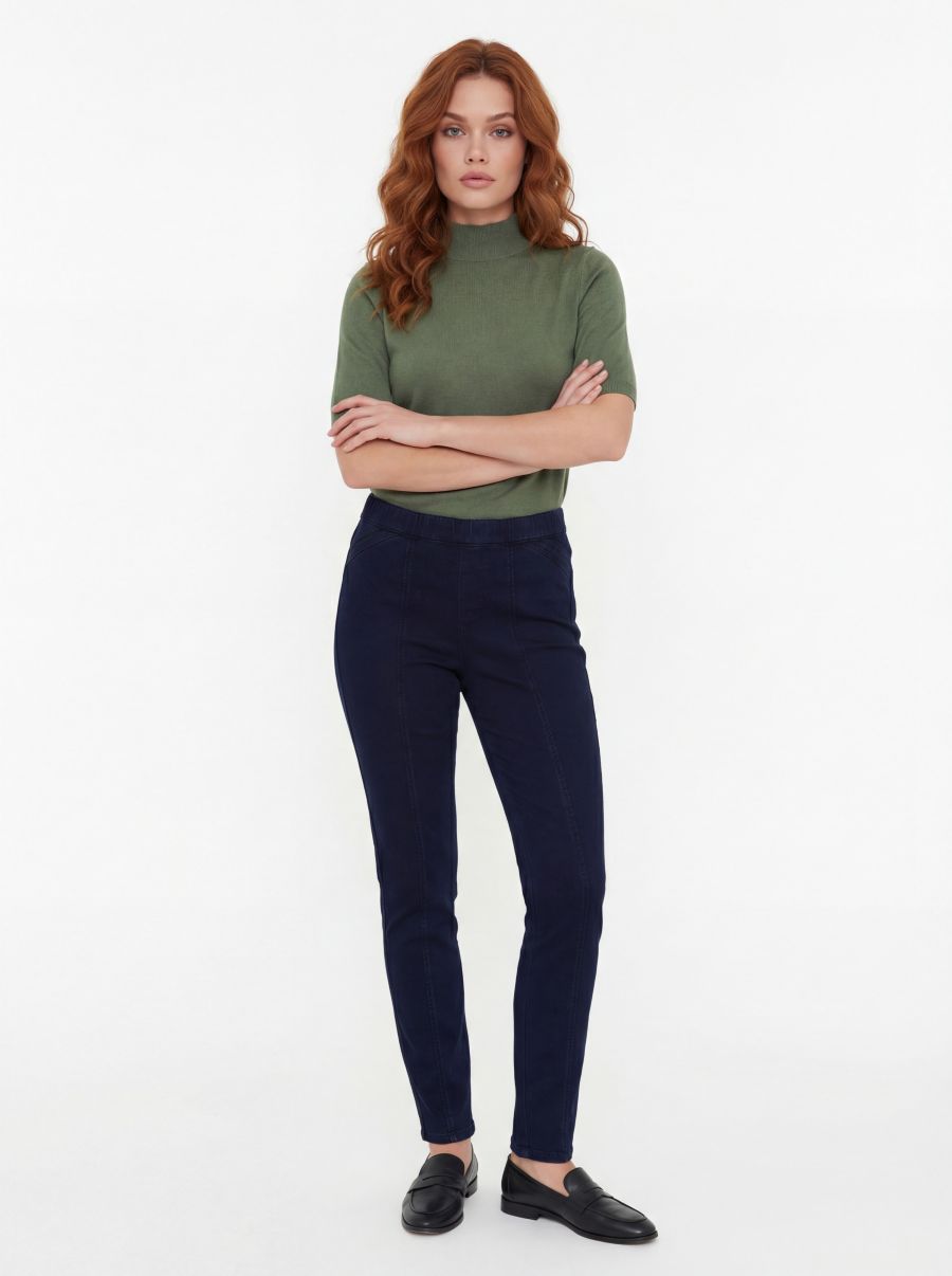 Jeans pull on jambe ajustée - 2622016 - C.Y.C. Coco Y. Club Inc