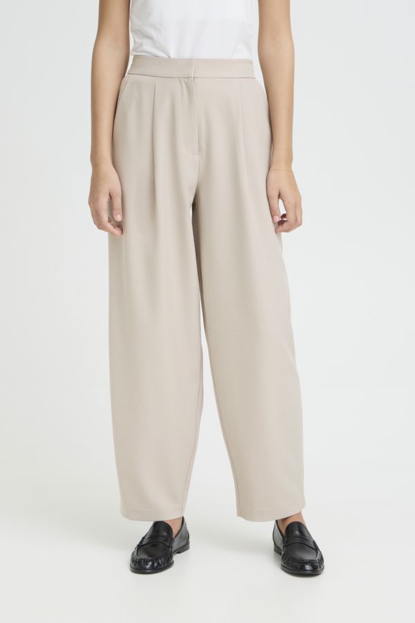 Pantalon chic barrel - 20125681 - Ichi