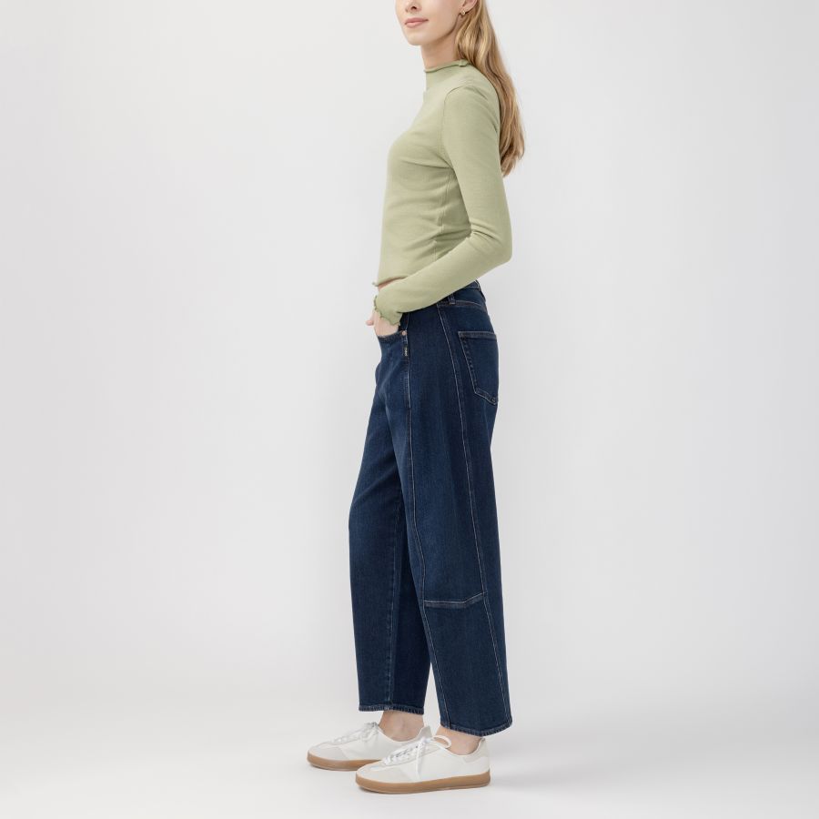 Jeans slim barrel - L64260ADM418 - Silver Jeans