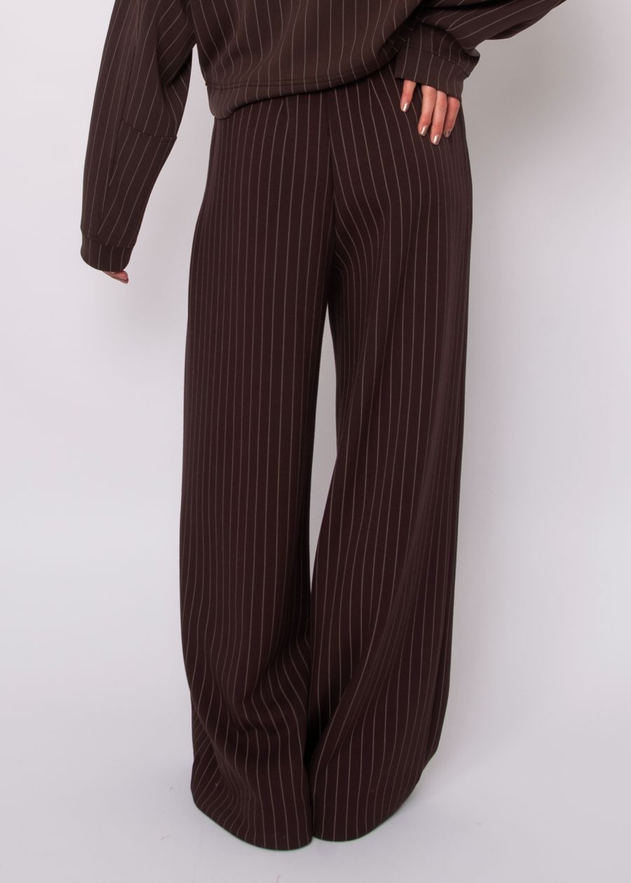 Pantalon détente ligné