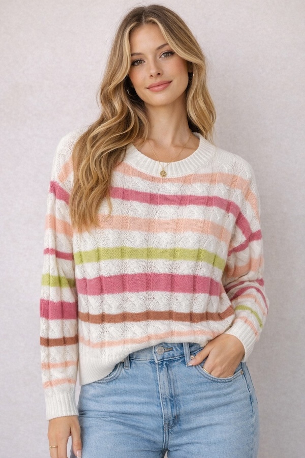 Chandail tricot léger - 2619016 - C.Y.C. Coco Y. Club Inc